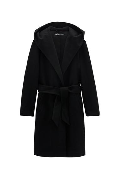 HOODED COAT