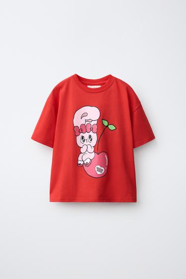 Zara ESTHER BUNNY © T-SHIRT - Red