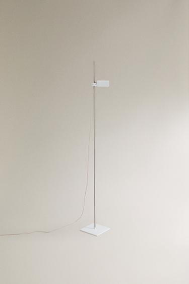 FLOOR LAMP | METAL SPOTLIGHT - White by Zara