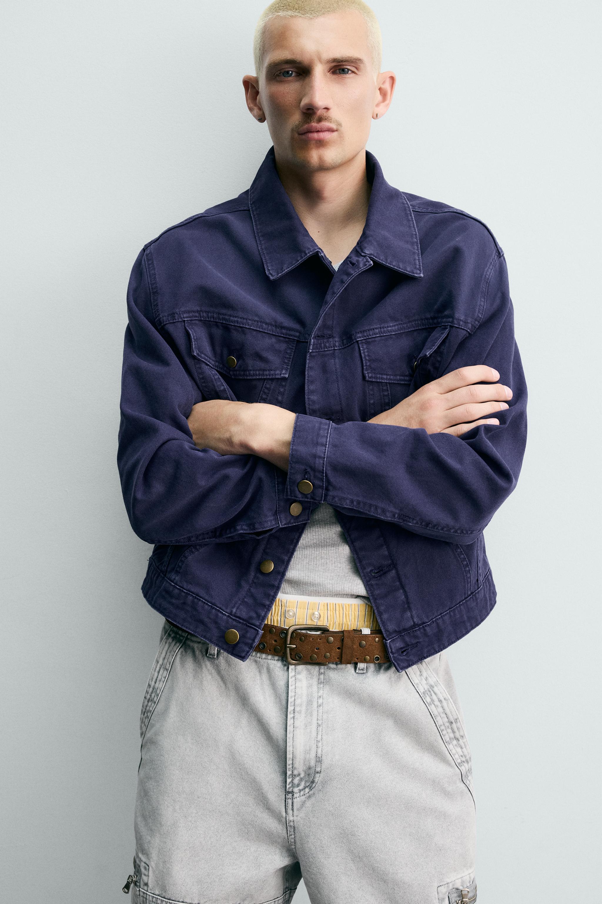 WASHED RELAXED-FIT JACKET