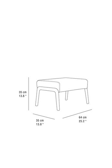 TABOURET REPOSE-PIEDS BOIS FRÊNE LIN - Beige clair de Zara - Image 6