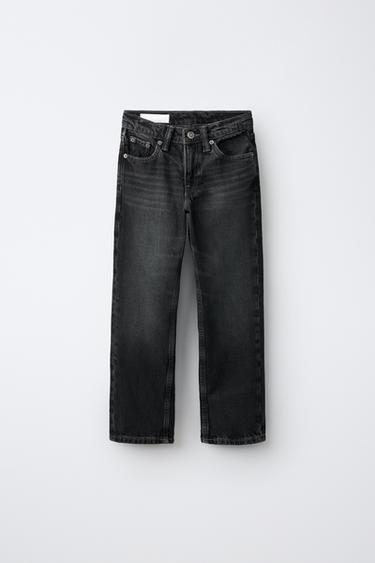 STRAIGHT JEANS — Black 1