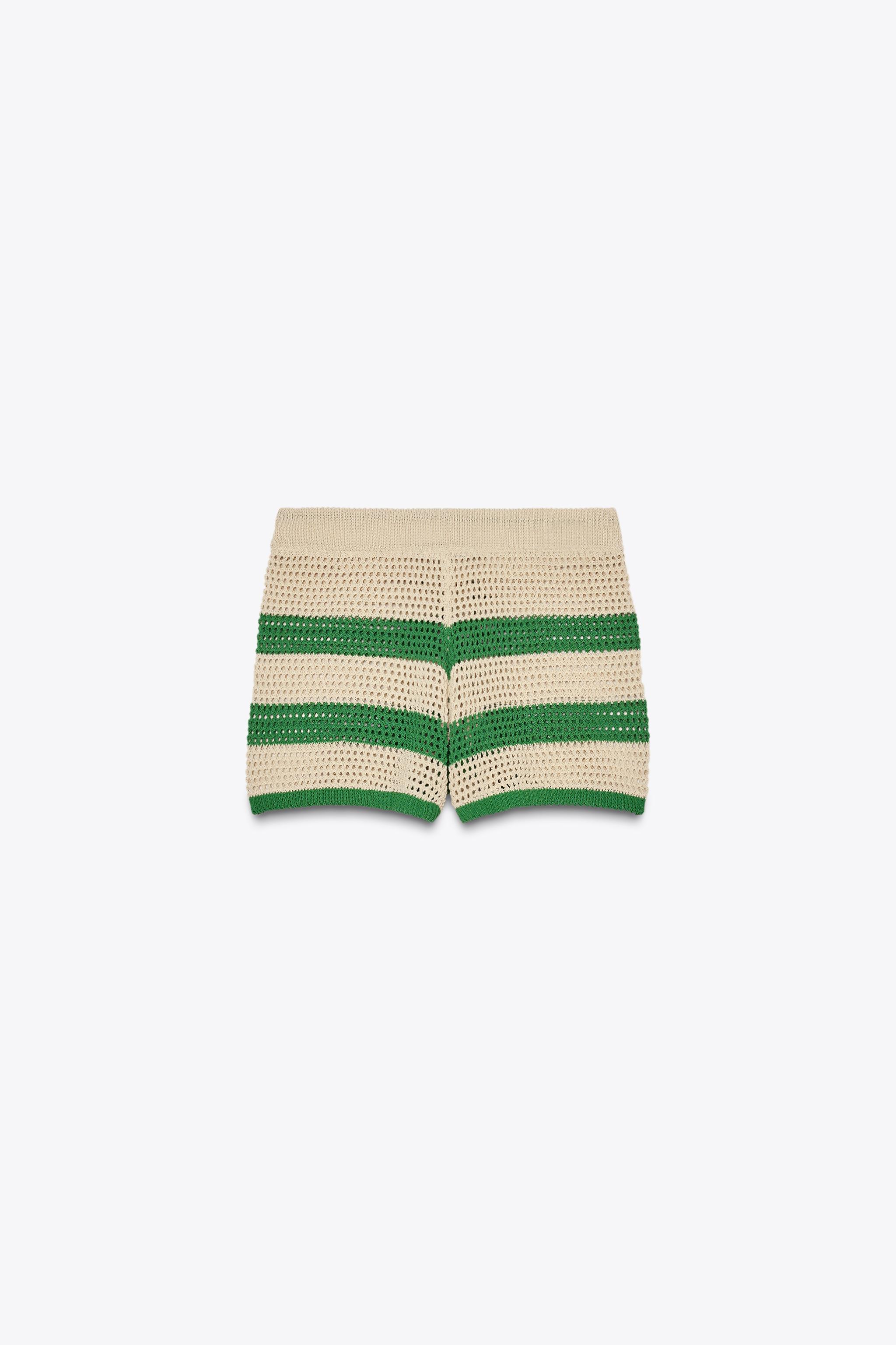 ZARA ニットショートパンツ 3920/285 ニットショートパンツ - マルチカラ― | ZARA Japan / 日本