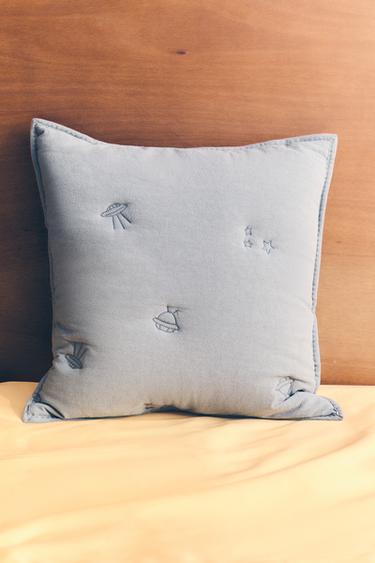 HOUSSE DE COUSSIN ENFANT ÉDREDON ESPACE - Bleu de Zara - Image 5
