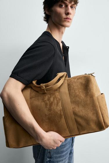 Zara JEDNOSTAVNA PUTNA TORBA – Boja pijeska – Slika 0