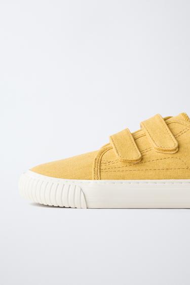 TENNIS PIEDS NUS - Jaune de Zara - Image 3