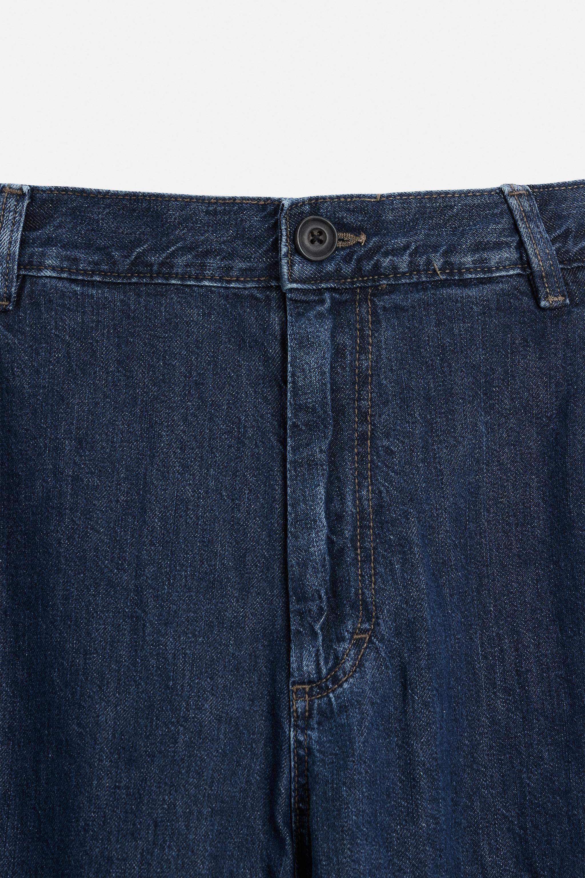 WIDE FIT JEANS - Blue | ZARA United States