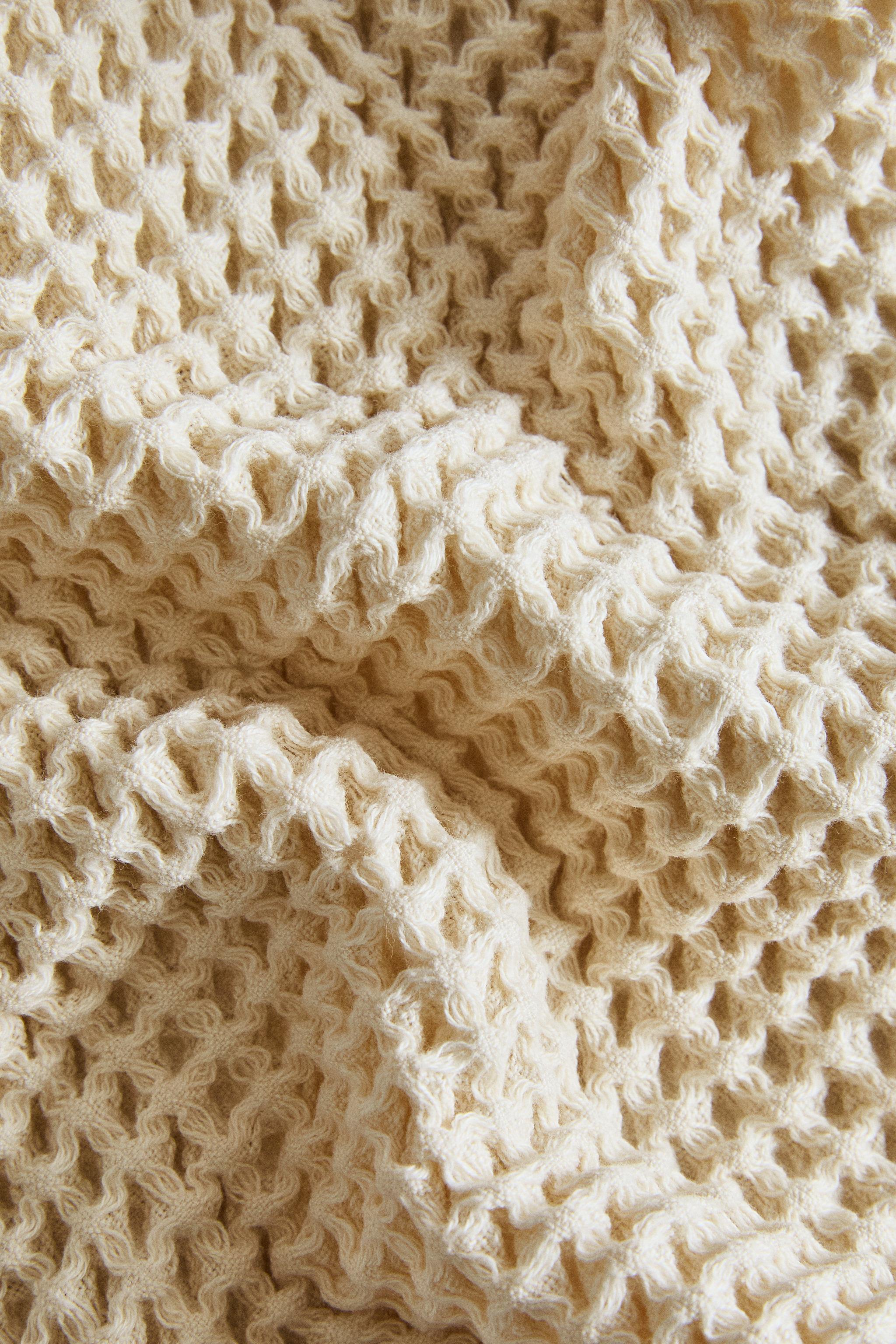 SERVIETTE DE BAIN WAFFLE EN COTON (LOT 3)