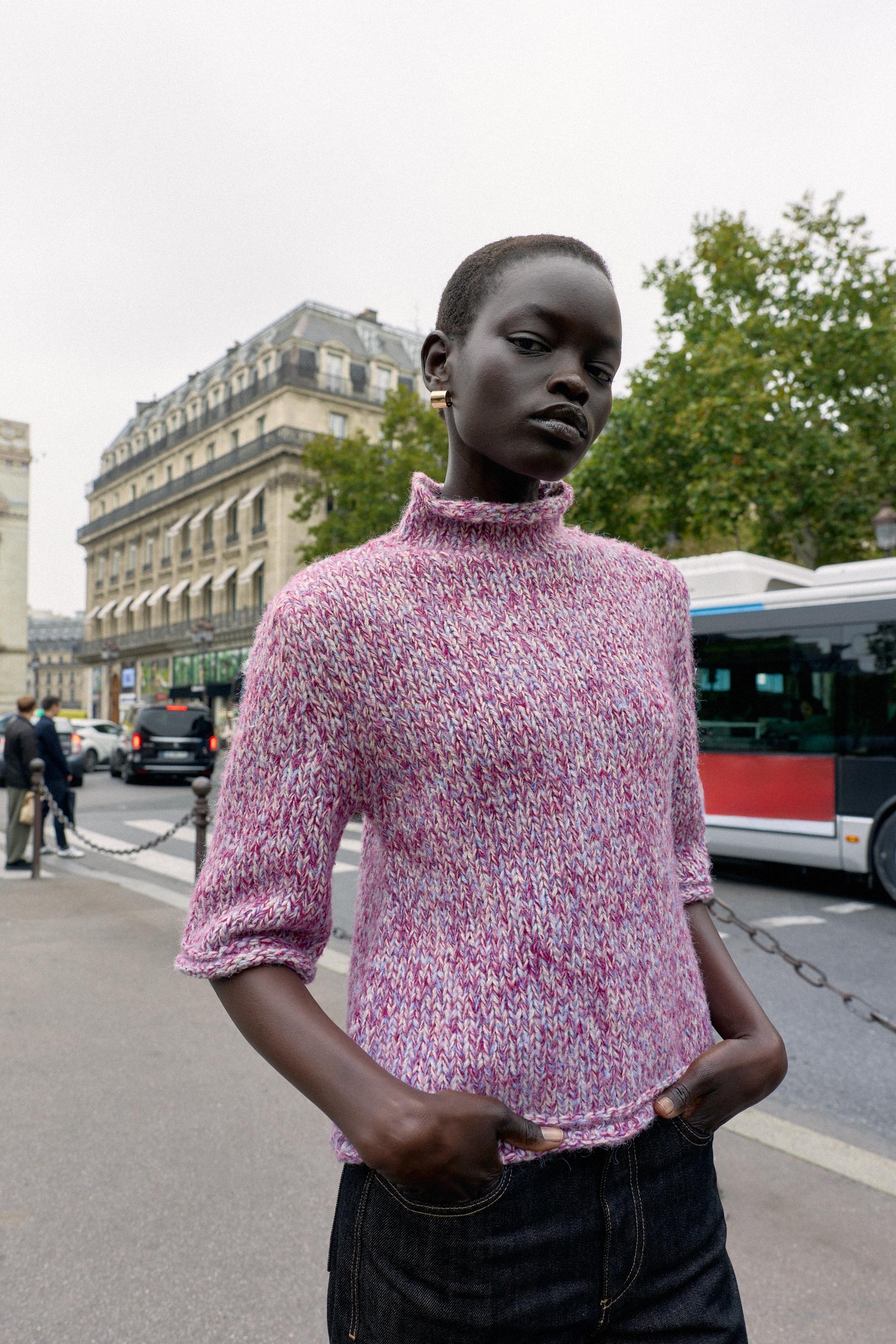 MULTICOLOR KNIT SWEATER - Multicolored | ZARA United States