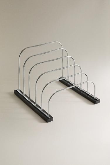 METAL KITCHEN ORGANISER - Light grey by Zara