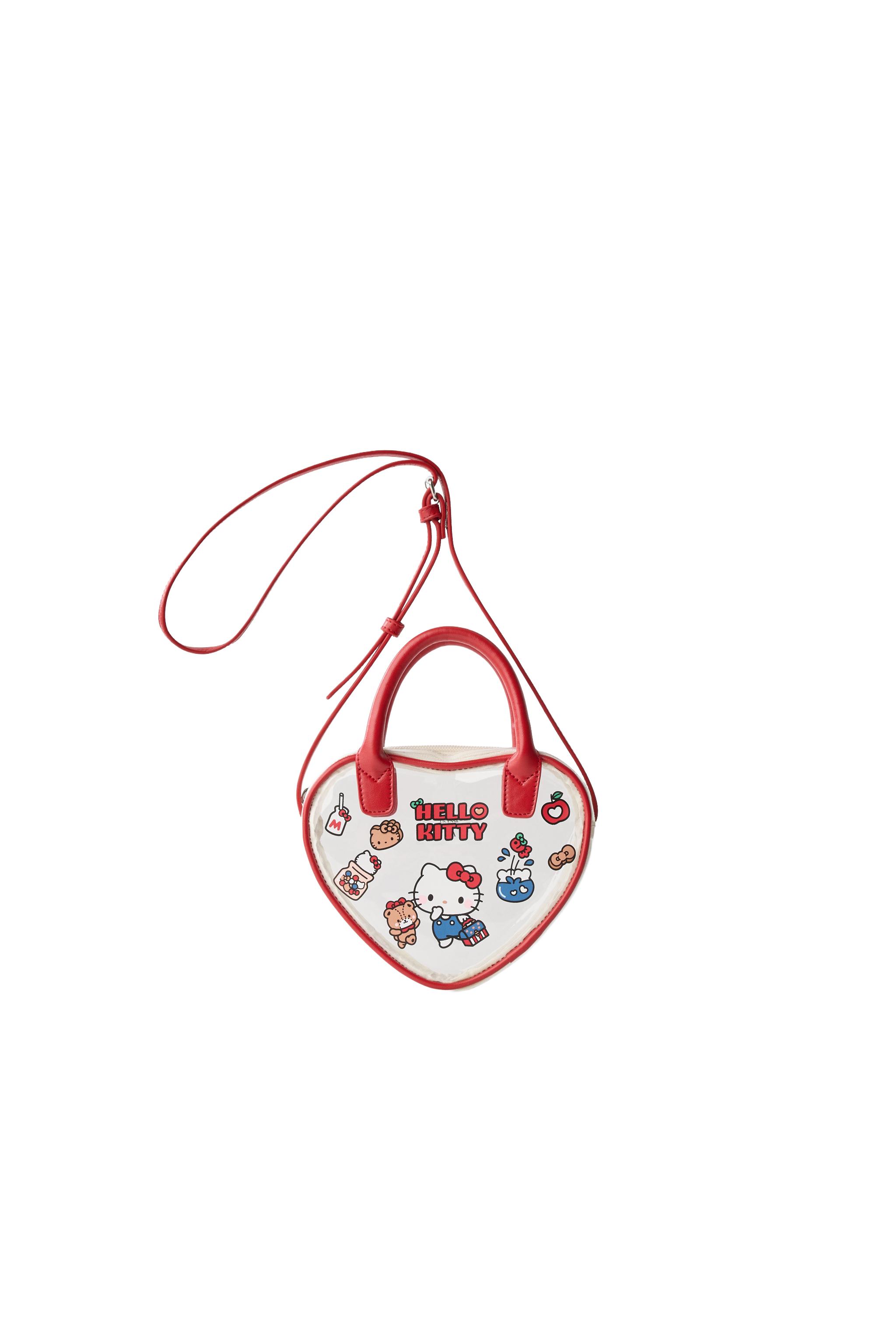 ハローキティ © サンリオ ハートクロスボディバッグ - レッド | ZARA