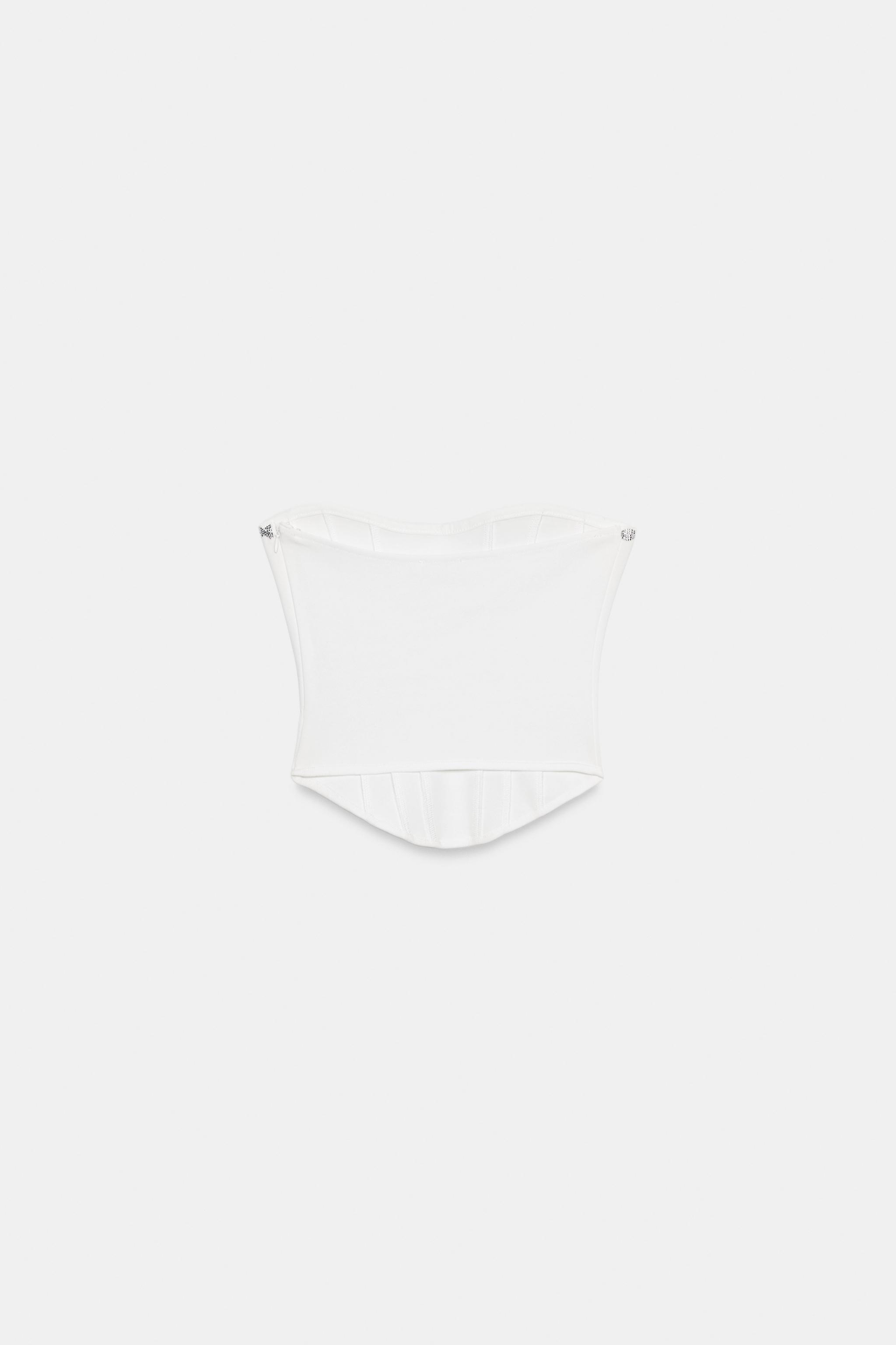 TOP CORSET STRETCH PAILLETÉ