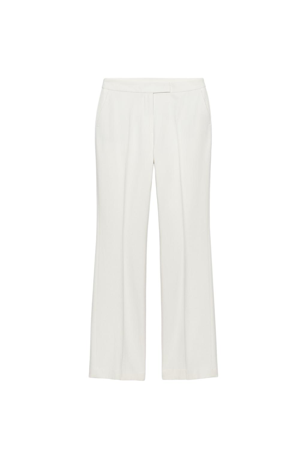 LOW-RISE STRAIGHT LEG PANTS - image 3