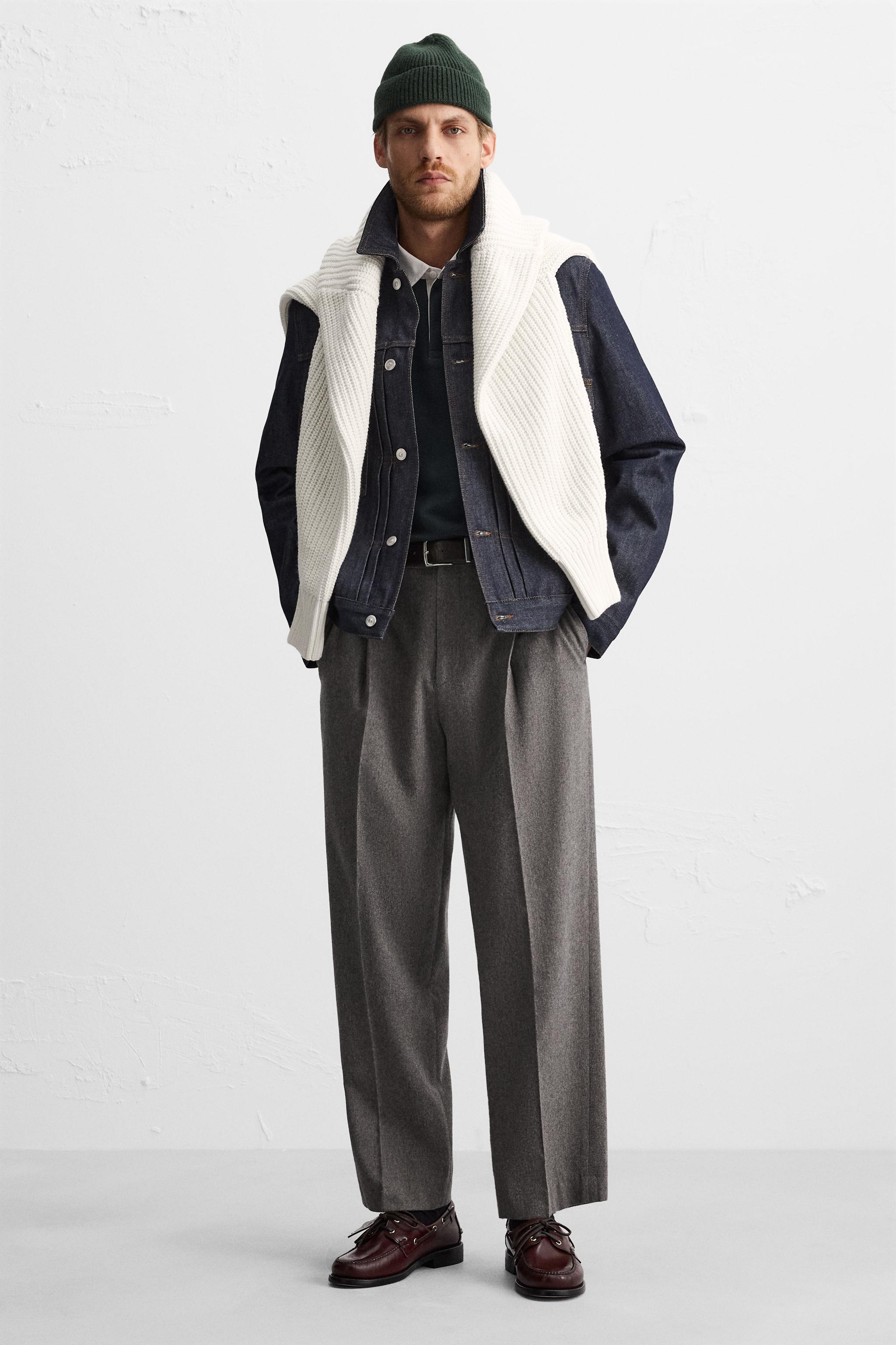 カステラーノ 1920 ® X ZARA MAN デッキシューズ - ブラウン