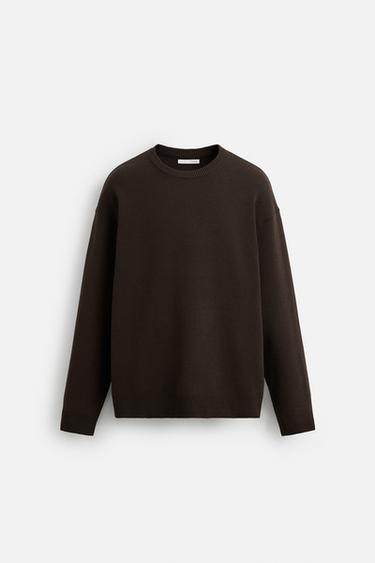 JERSEY BÁSICO SOFT - Marrón de Zara