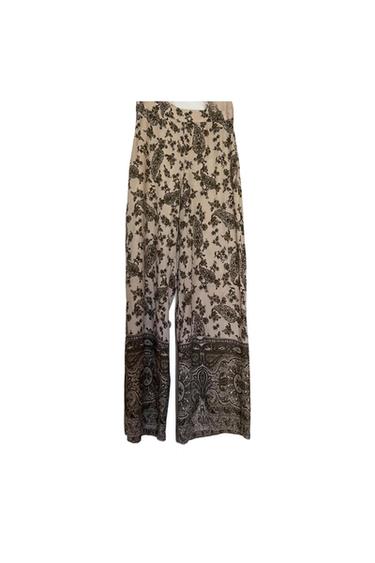 PANTALÓN ANCHO ESTAMPADO