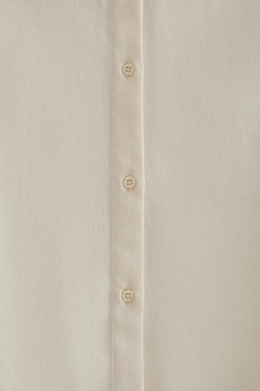 CHEMISE FLANELLE - Écru de Zara - Image 3