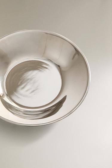 SHINY METAL BATHROOM SOAP DISH - Silver by Zara - Image 2