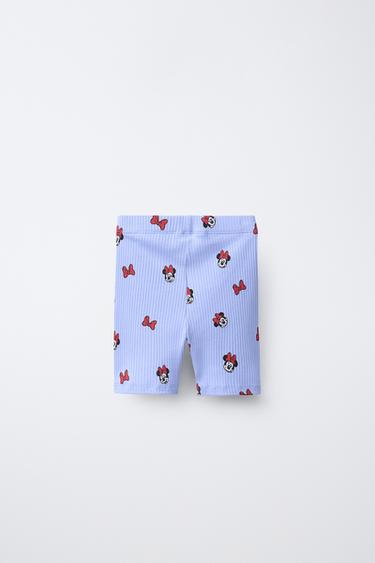 MINNIE MOUSE © DISNEY CYCLING LEGGINGS - Blue/White by Zara - Image 1