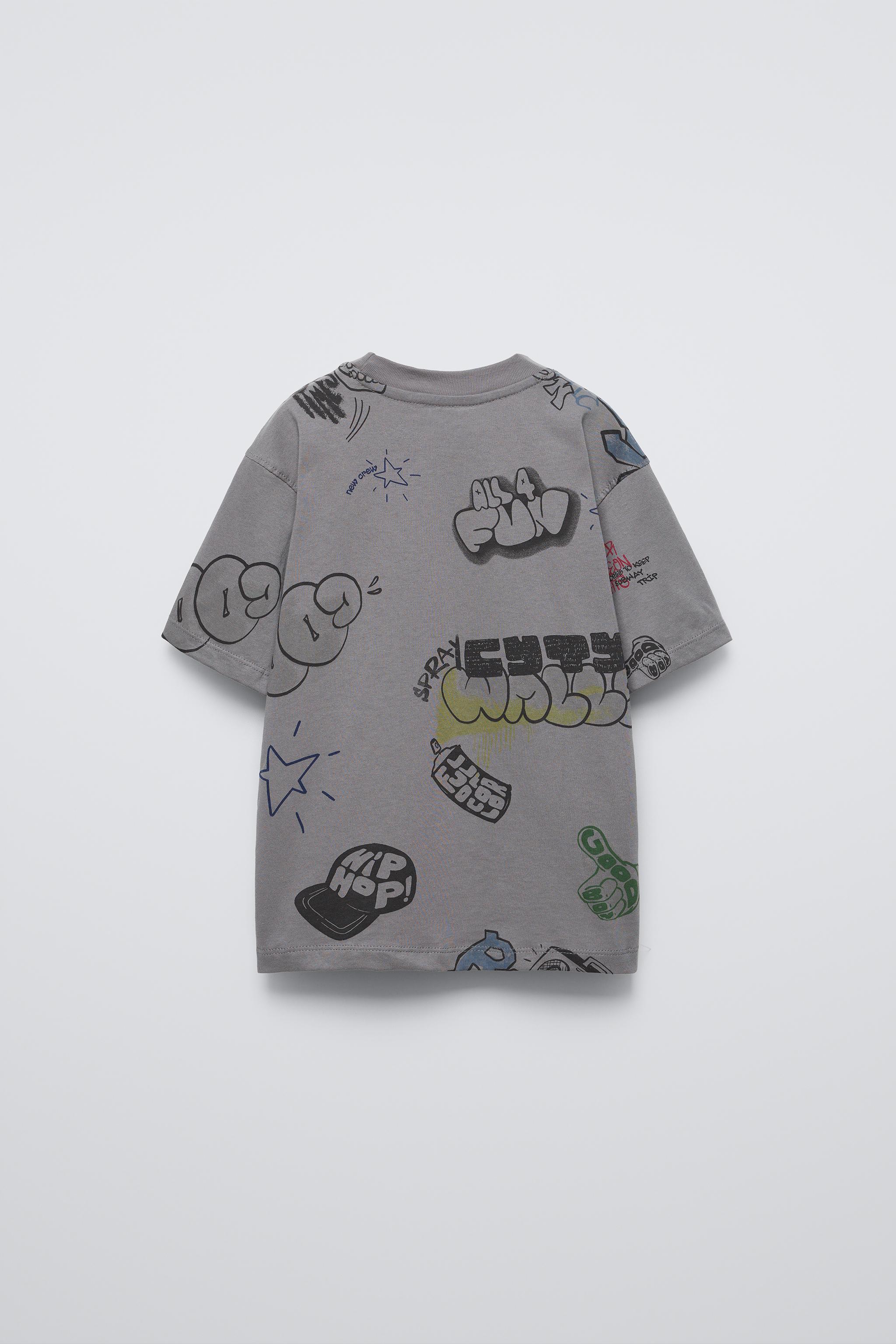 ZARA baby boy graffiti 2024 set