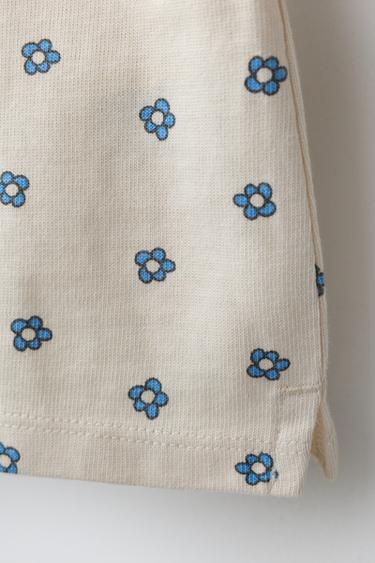 T-SHIRT IMPRIMÉ - Bleu clair de Zara - Image 3