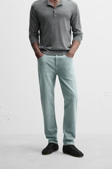 JEANS SLIM FIT - Azul-claro da Zara