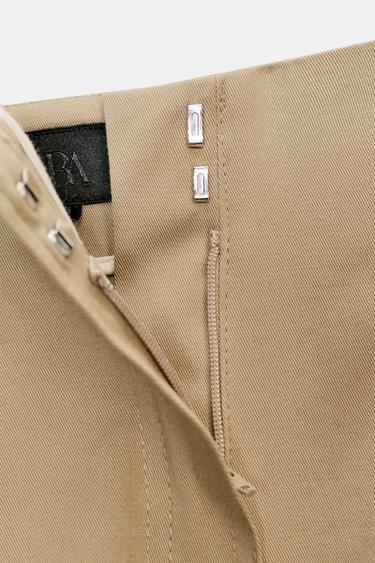 TRENCH COAT MIDI SKIRT ZW COLLECTION - light whisky by Zara - Image 8