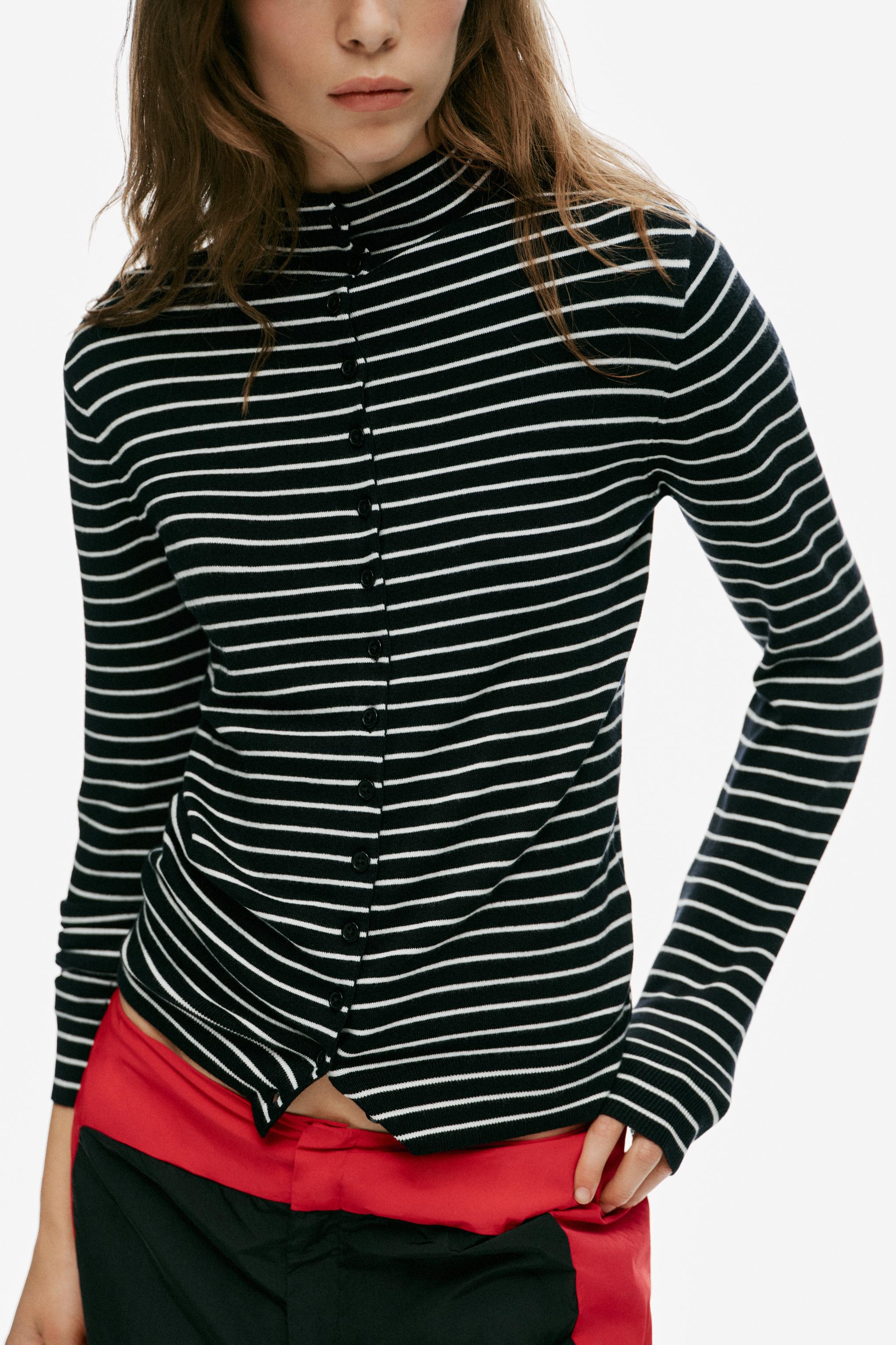 STRIPED CARDIGAN - thumbnail 3