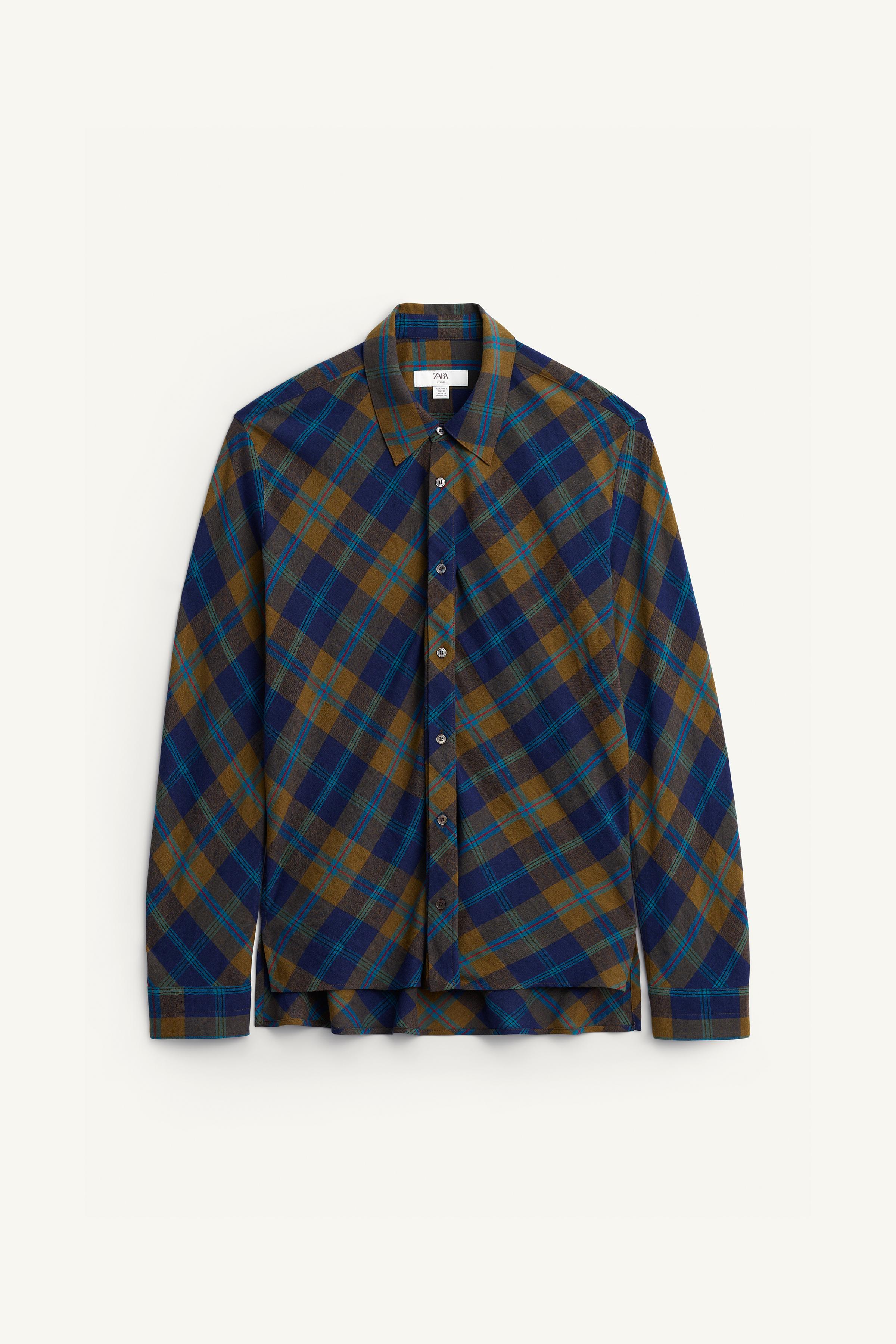 LIMITED EDITION FLOWY PLAID SHIRT