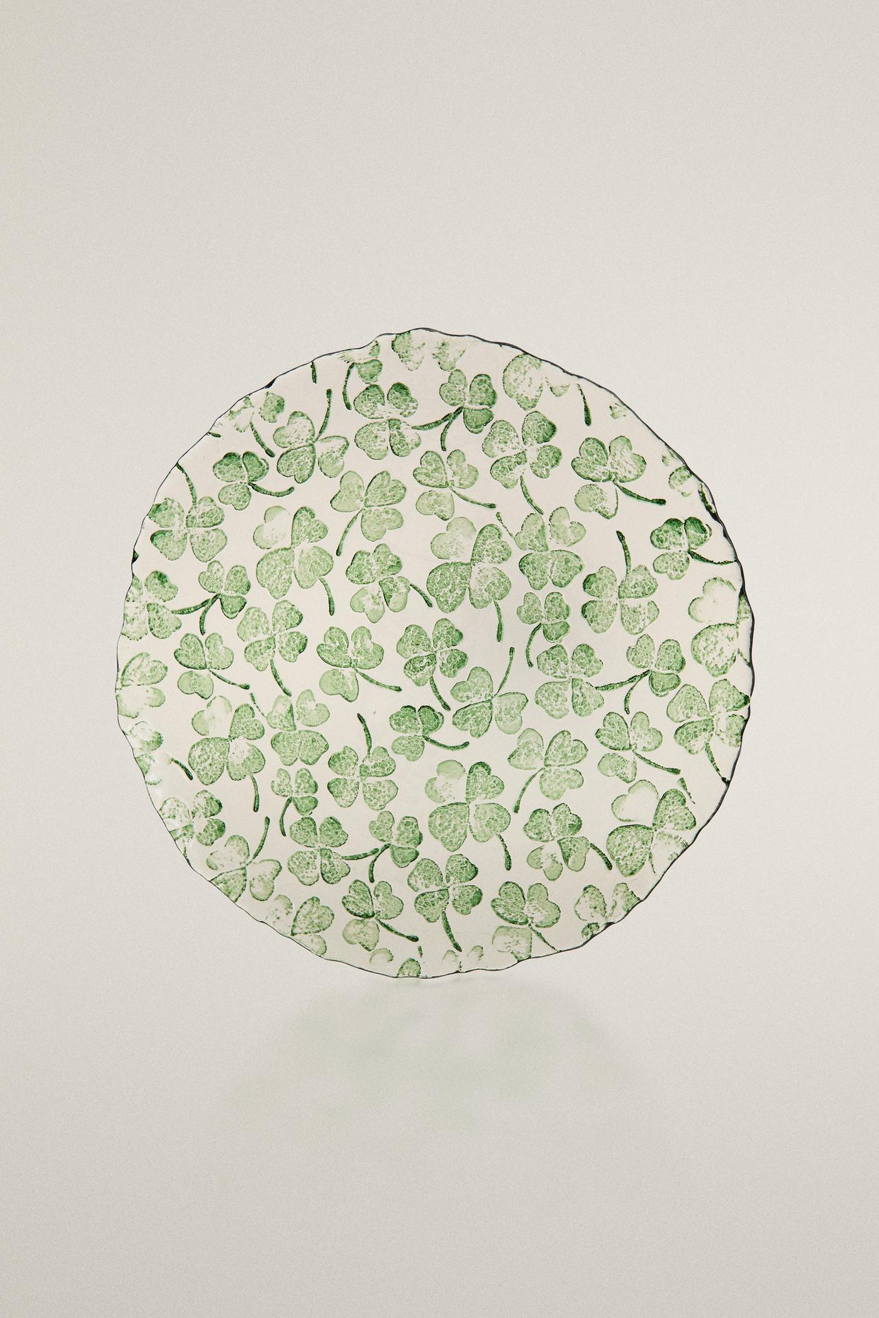 CLOVER SERVICE PLATE