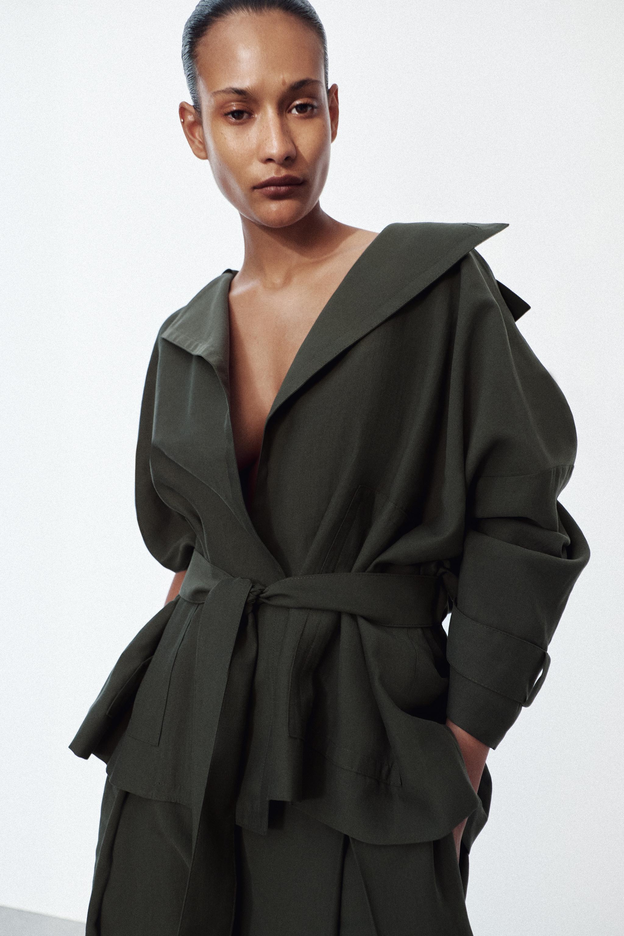 SARセット CONJUNTO TRENCH E CALÇA ZW COLLECTION | ZARA Brasil