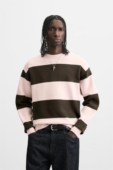 SWEATER MED BLØD STRUKTUR - 178 fra Zara