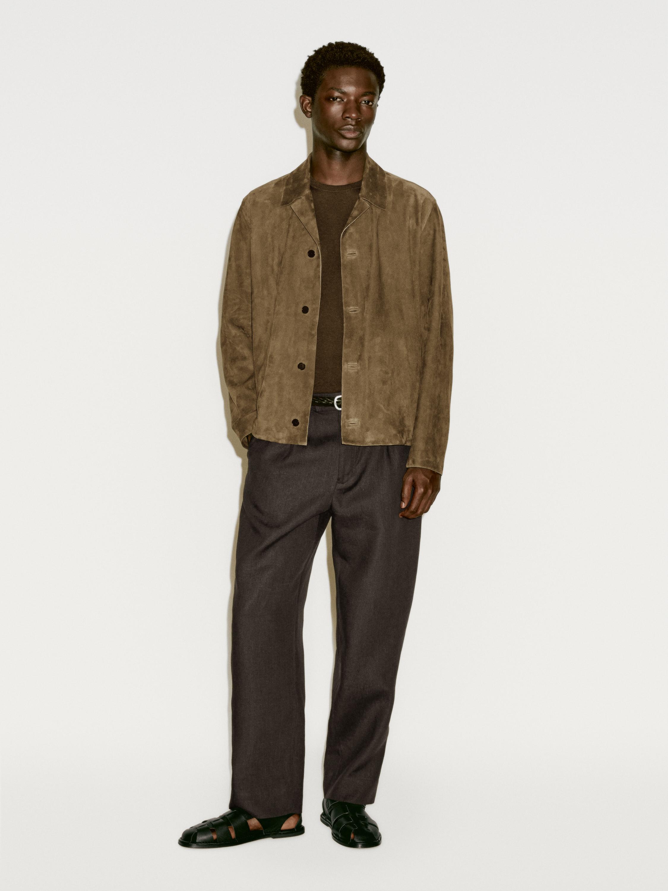 Lightweight short suede leather jacket - Limited Edition Lightweight short suede leather jacket - Limited Edition