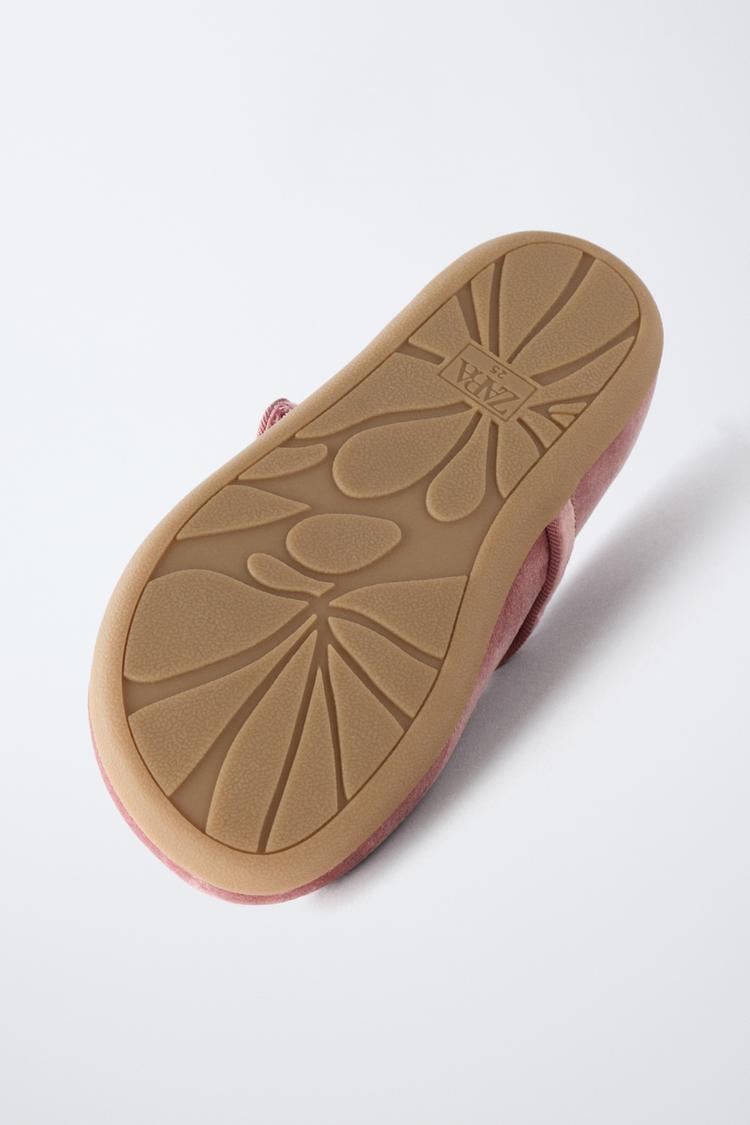 BALLERINAS DE TERCIOPELO DESCALZAS 8