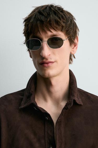 CHEMISE EN DAIM - Chocolat de Zara - Image 4