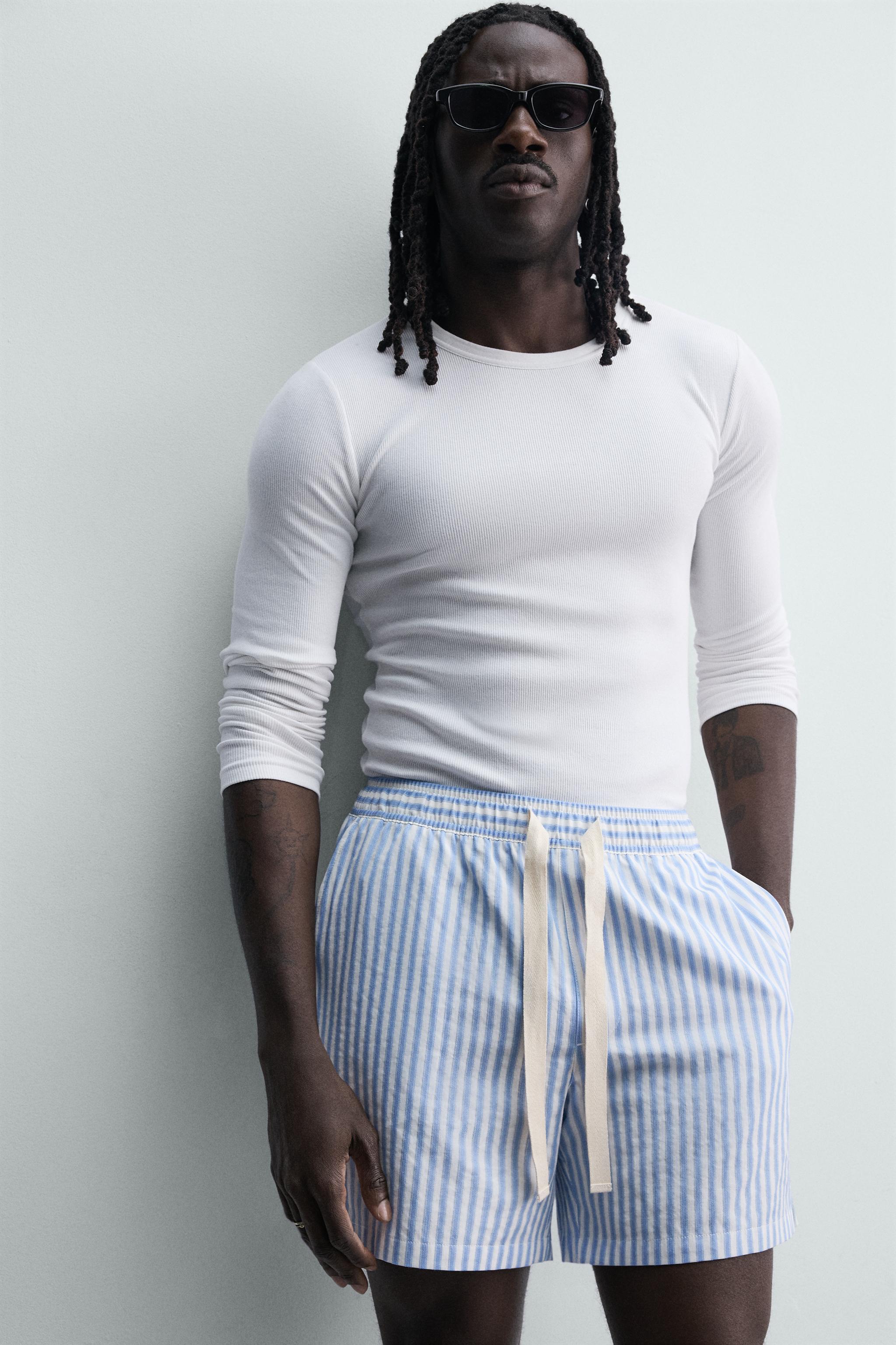 STRIPED SHORTS