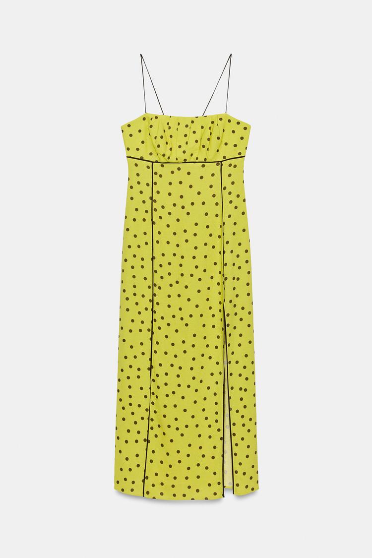 Vestido midi de lunares 4