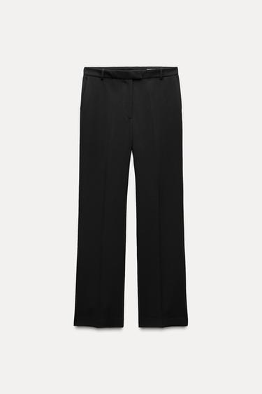 БРЮКИ STRAIGHT FIT — ZW COLLECTION — ЧЕРНЫЙ от Zara