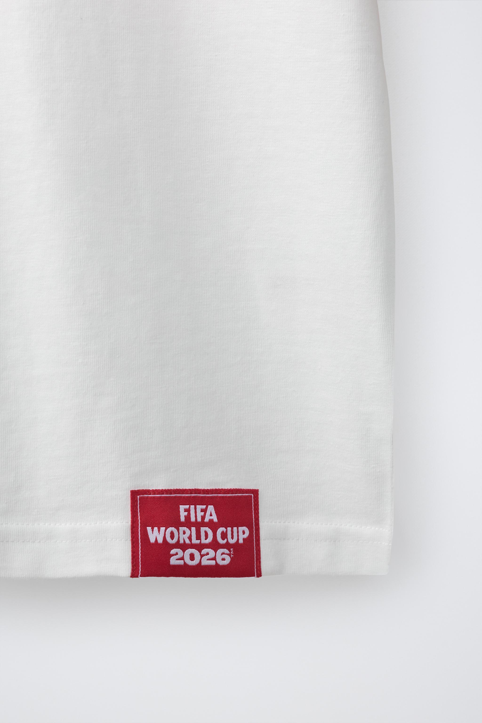Детские футболки Zara ENGLAND FIFA WORLD CUP™ 2026 PRINT T-SHIRT — фото 5