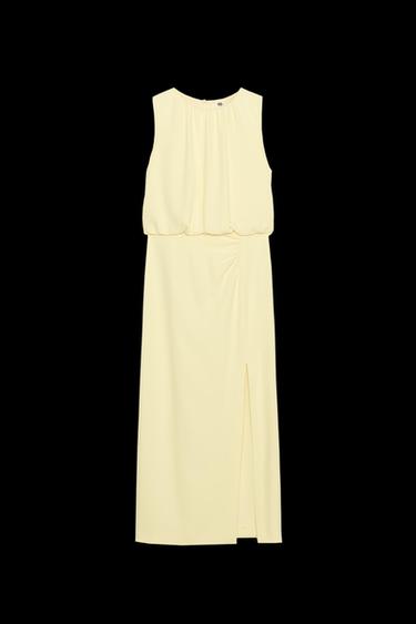 GERAFFTES MIDIKLEID - Gelb von Zara - Bild 0