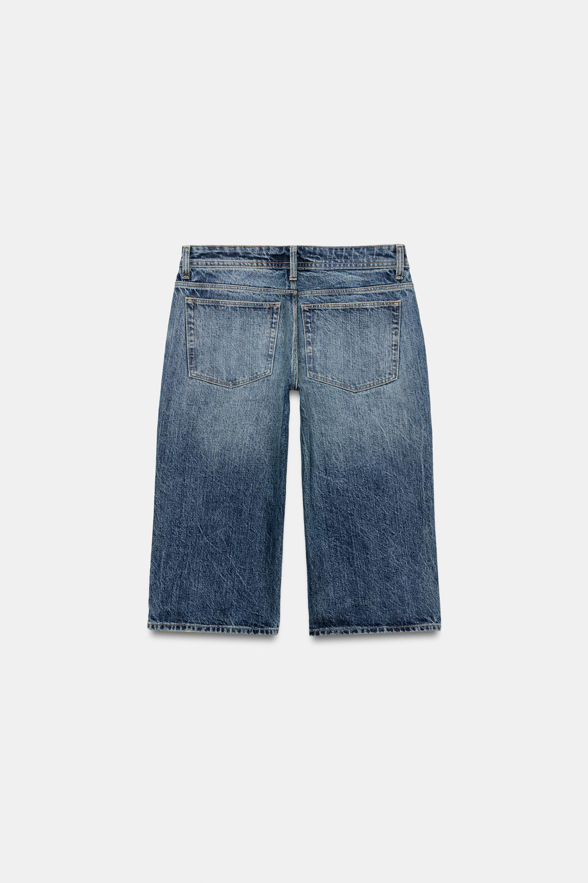 JEAN CAPRI DENIM TRF TAILLE NORMALE