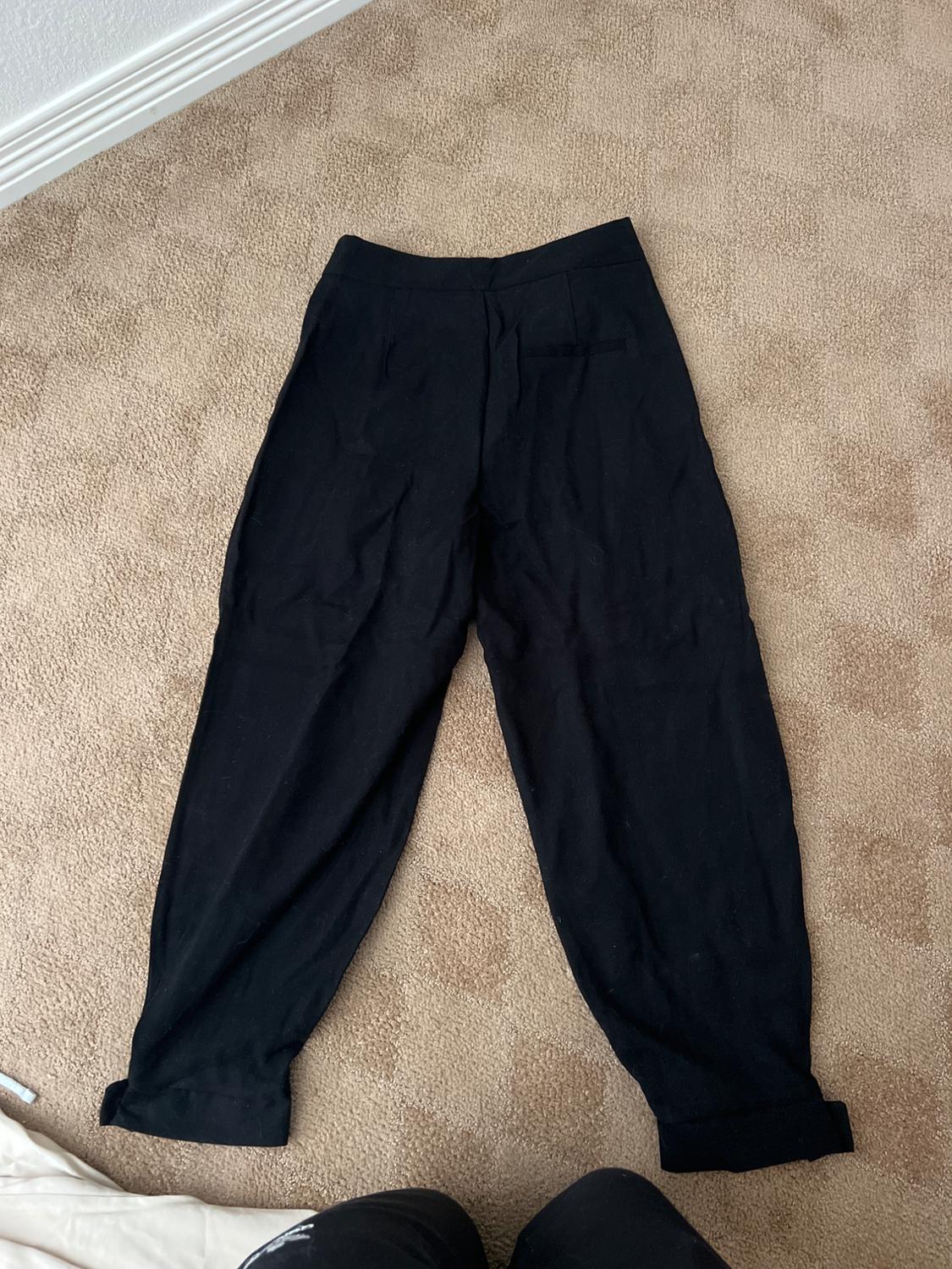CUFFED ANKLE BARREL PANTS - Image 2
