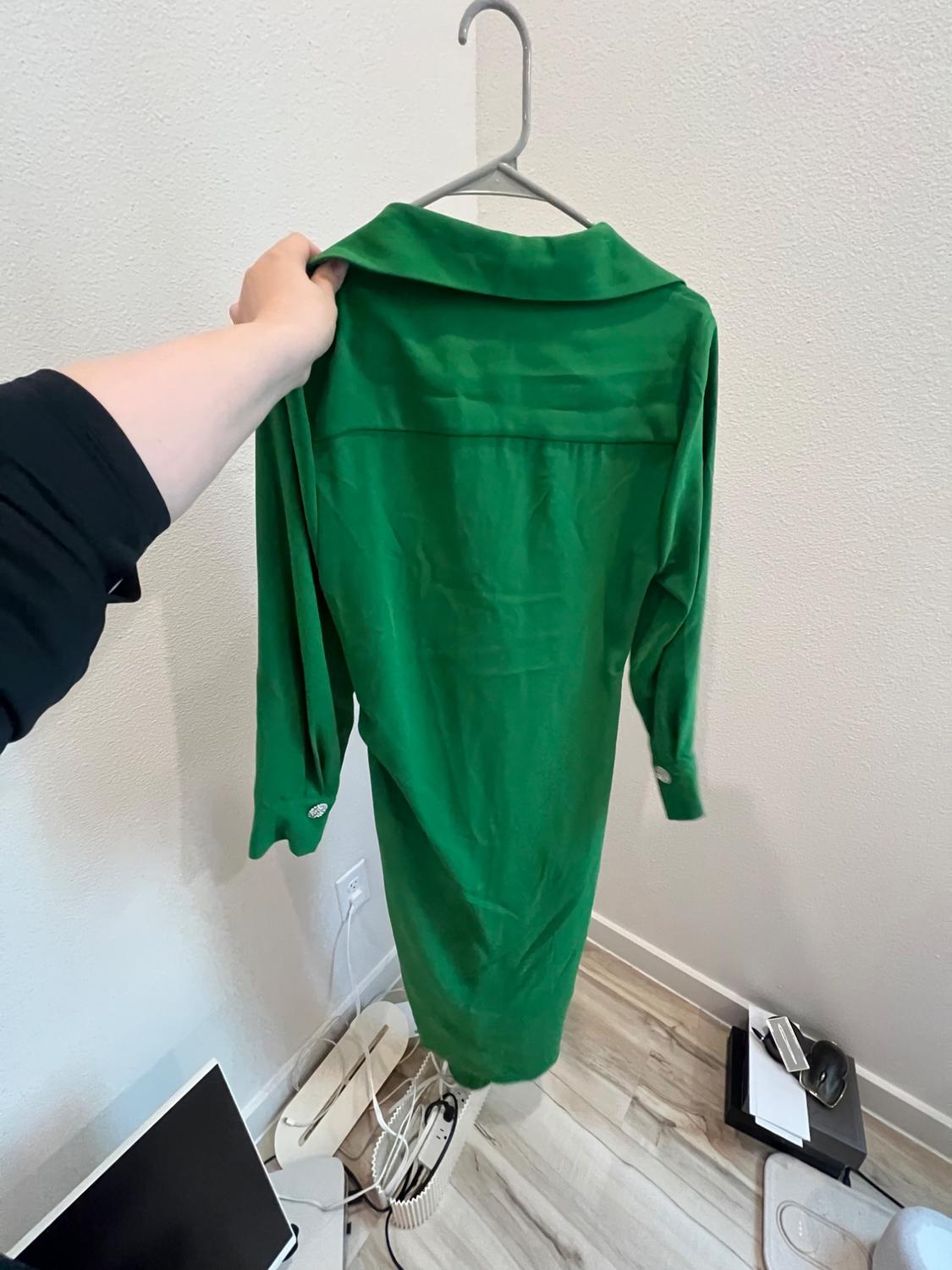 PLEATED MIDI DRESS - Image 3