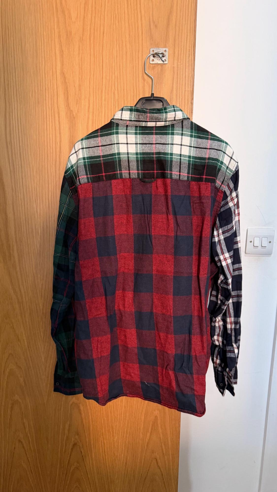 CONTRAST CHECK OVERSHIRT - Image 2