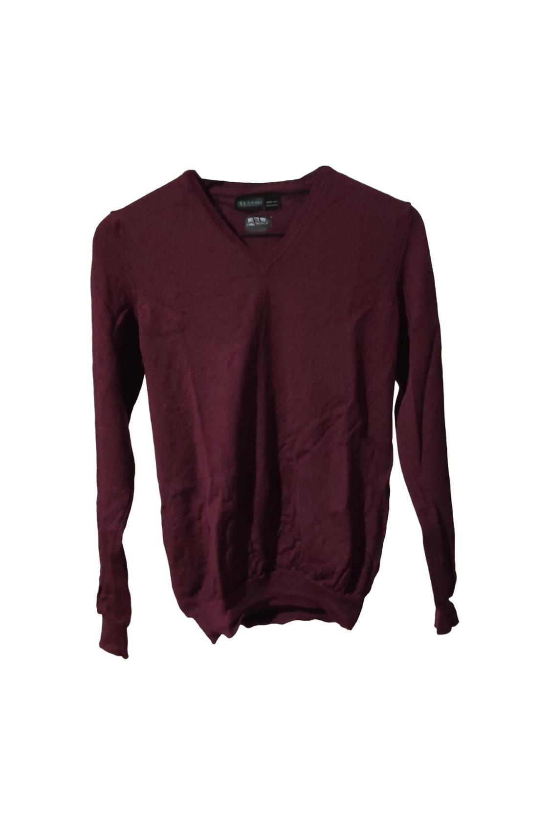 CAMISOLA EM V BOURDEAUX FINE WOOL - Image 4