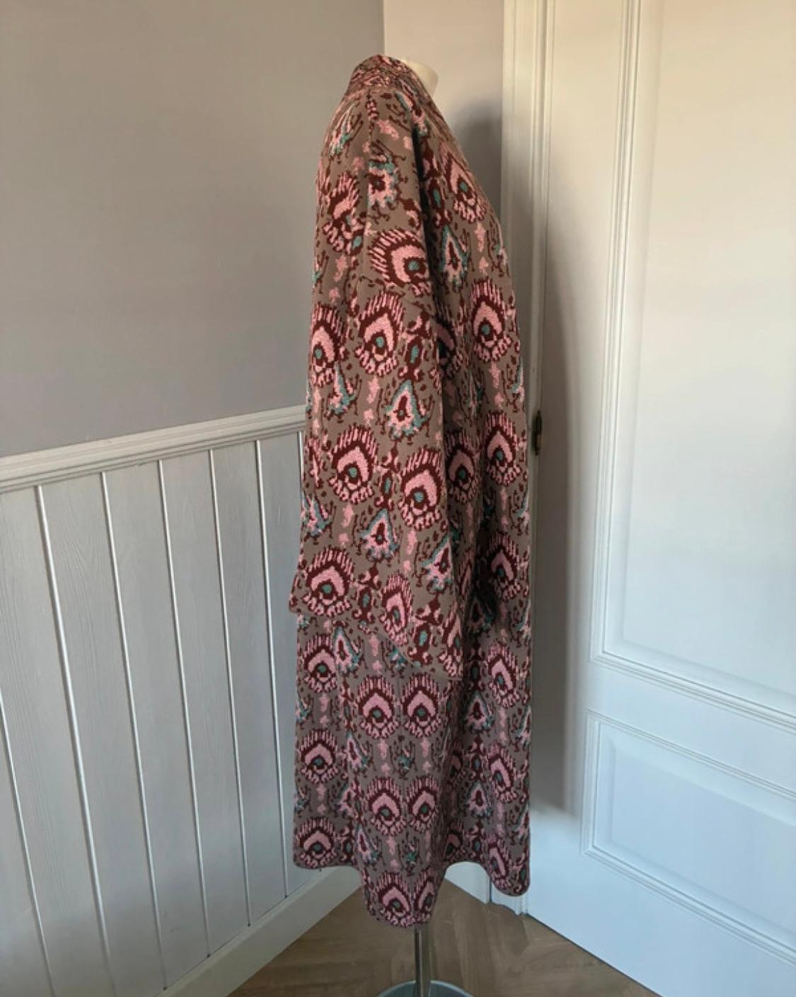 JACQUARD KNIT KIMONO COAT - SPECIAL EDITION - Image 5