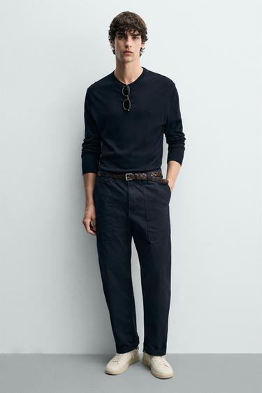 ZAPATILLA DETALLE TALÓN - Blanco de Zara - Imagen 0