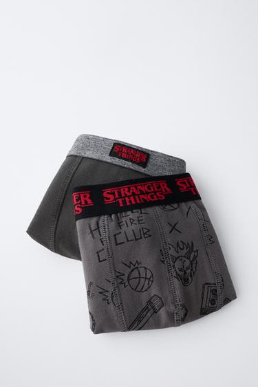 AGES 6-14 / 2-PACK OF STRANGER THINGS ™/ © NETFLIX BOXERS - Anthracite grey by Zara - Image 5