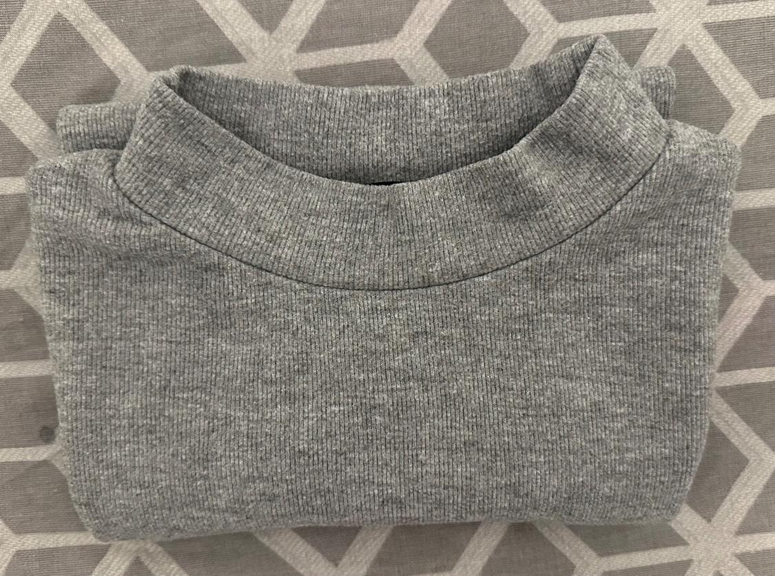 SOFT FEEL HIGH NECK T-SHIRT - Image 3