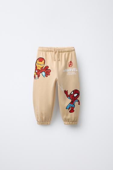 ჯოგერის შარვალი THE AVENGERS © MARVEL - Zara-ს Light beige